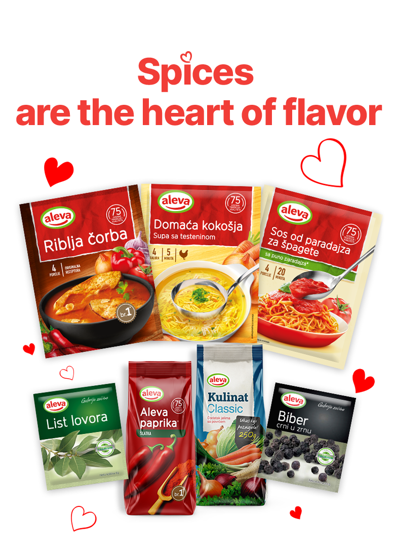 Spices are the heart of flavor