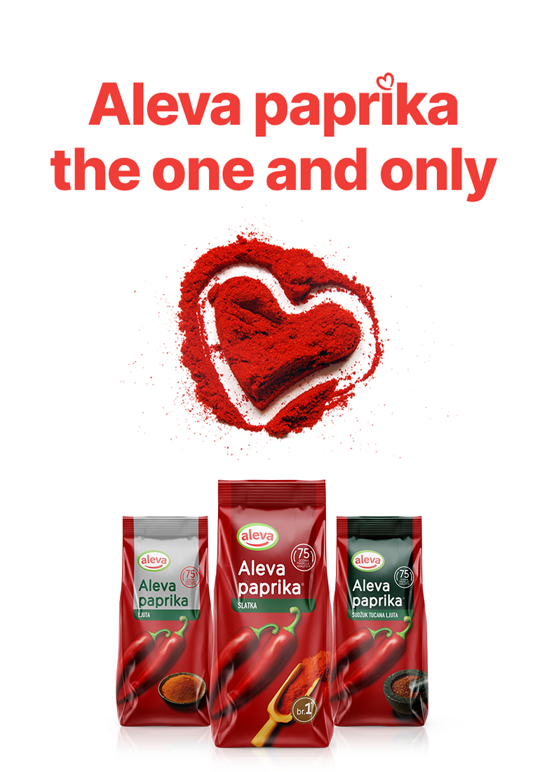 Aleva paprika the one and only