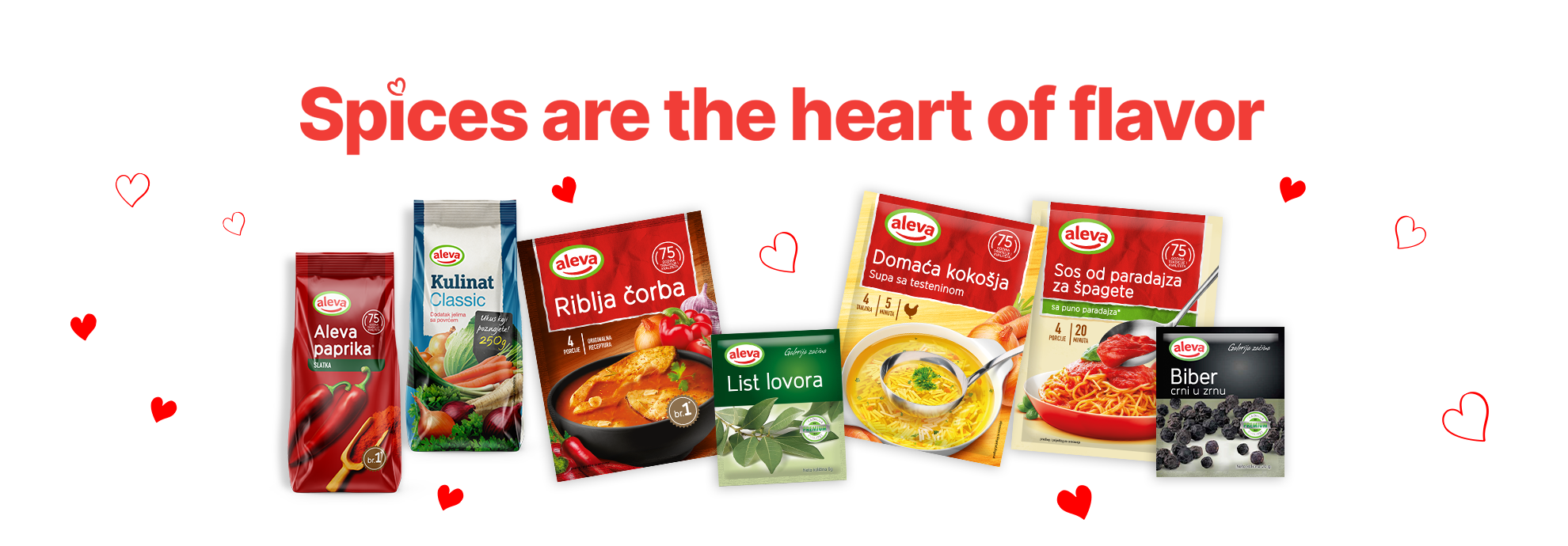 Spices are the heart of flavor